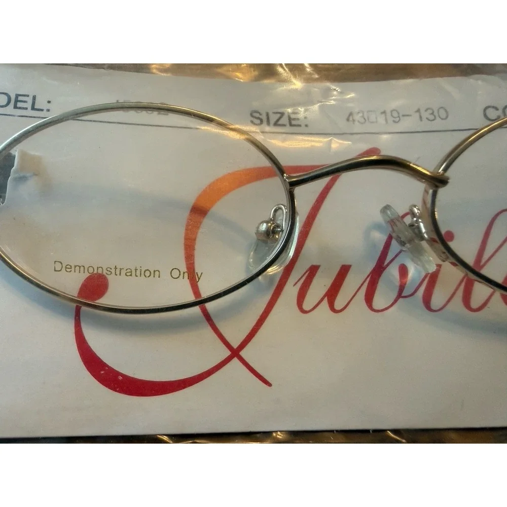 NWT Jubilee Kids 5602 Gold Tone Metal AUTHENTIC EYEGLASSES FRAME RX 43-19-130